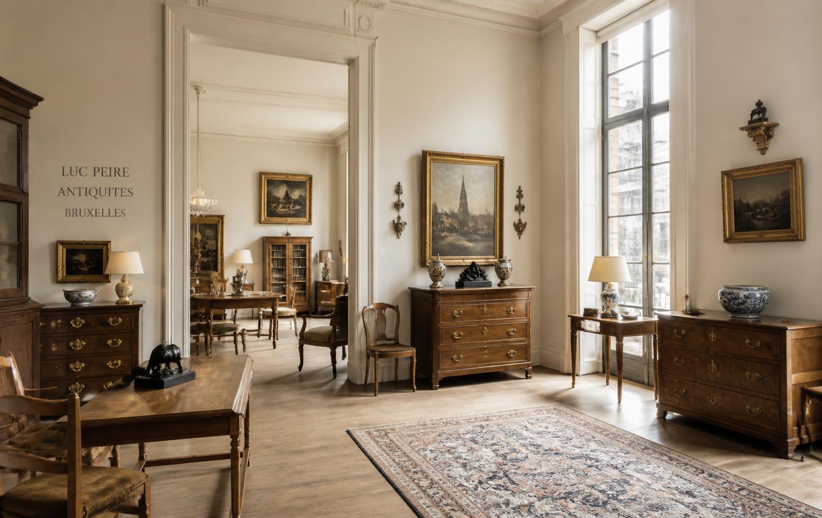 Galerie d'antiquités à Bruxelles